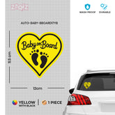 Premium Baby on Board Sticker for Vehicles